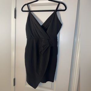 Blue Blush Black Dress